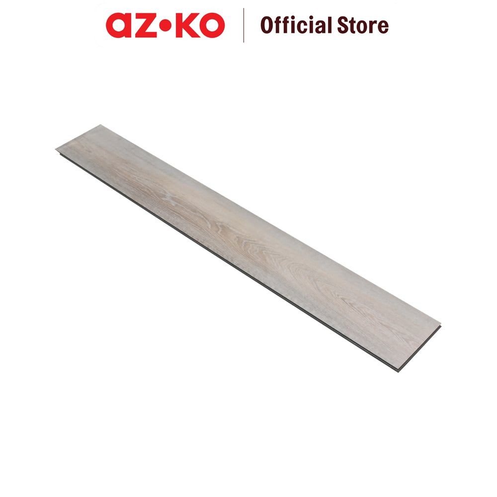 AZKO Kris Click Pelapis Lantai Vinyl 5.3 Mm - Merbau Floor Sticker Stiker Lantai Kayu Pelapis Lantai