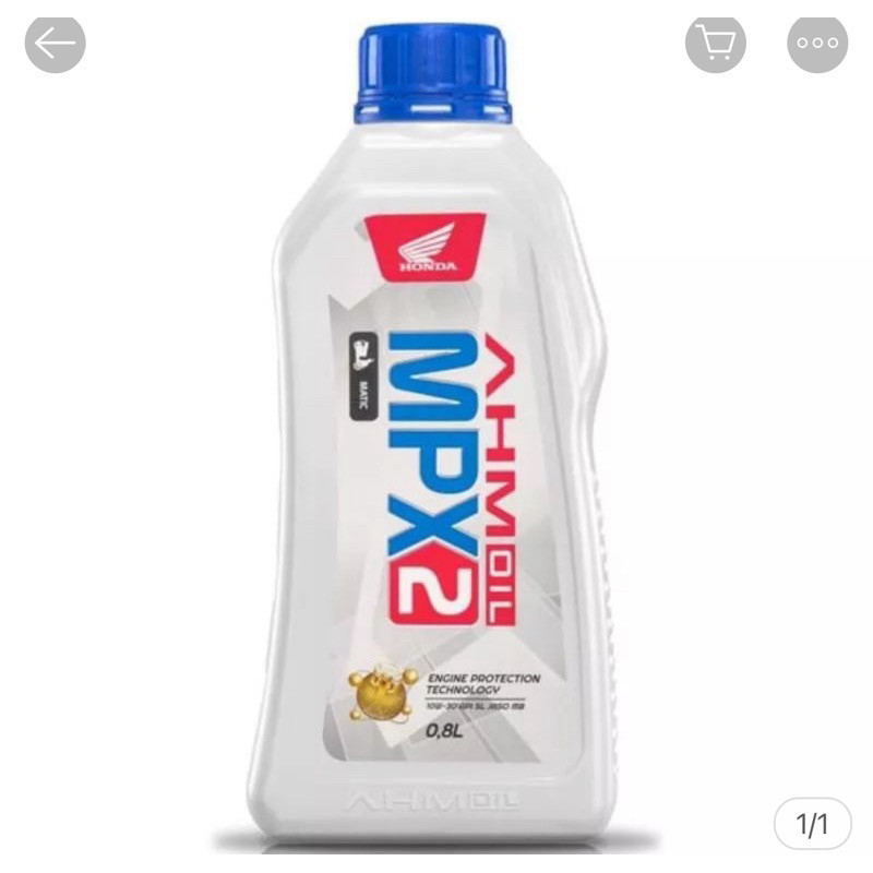 OLI MESIN MPX 2 HONDA OLI MATIC