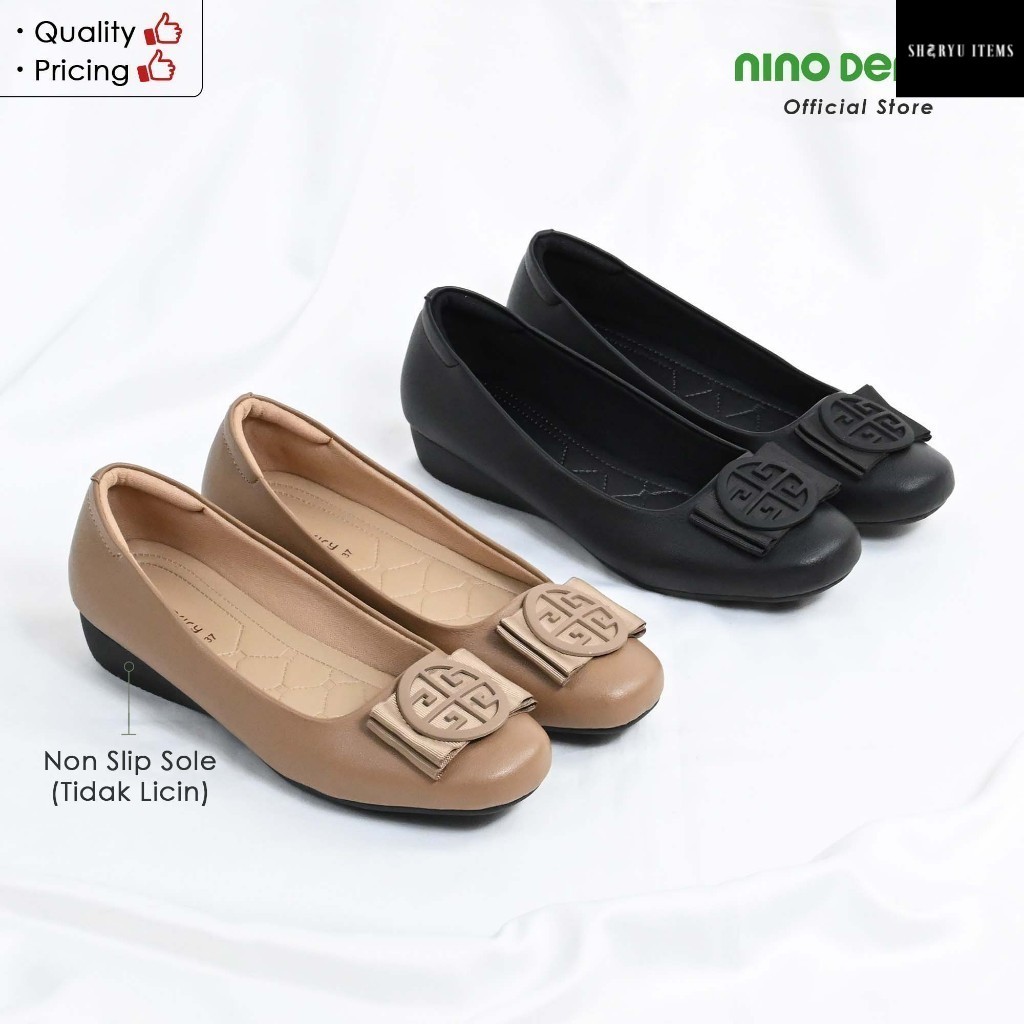 NINO DERICY Flat Shoes Wanita / Sepatu Flat Wanita NBS 203