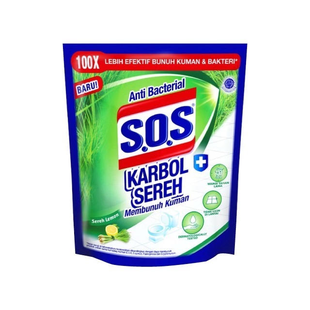 SOS Karbol Sereh 1400 ml
