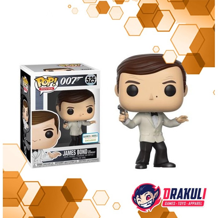 Drakuli Hobbies Toys Funko Pop 007 - James Bond from Octopussy