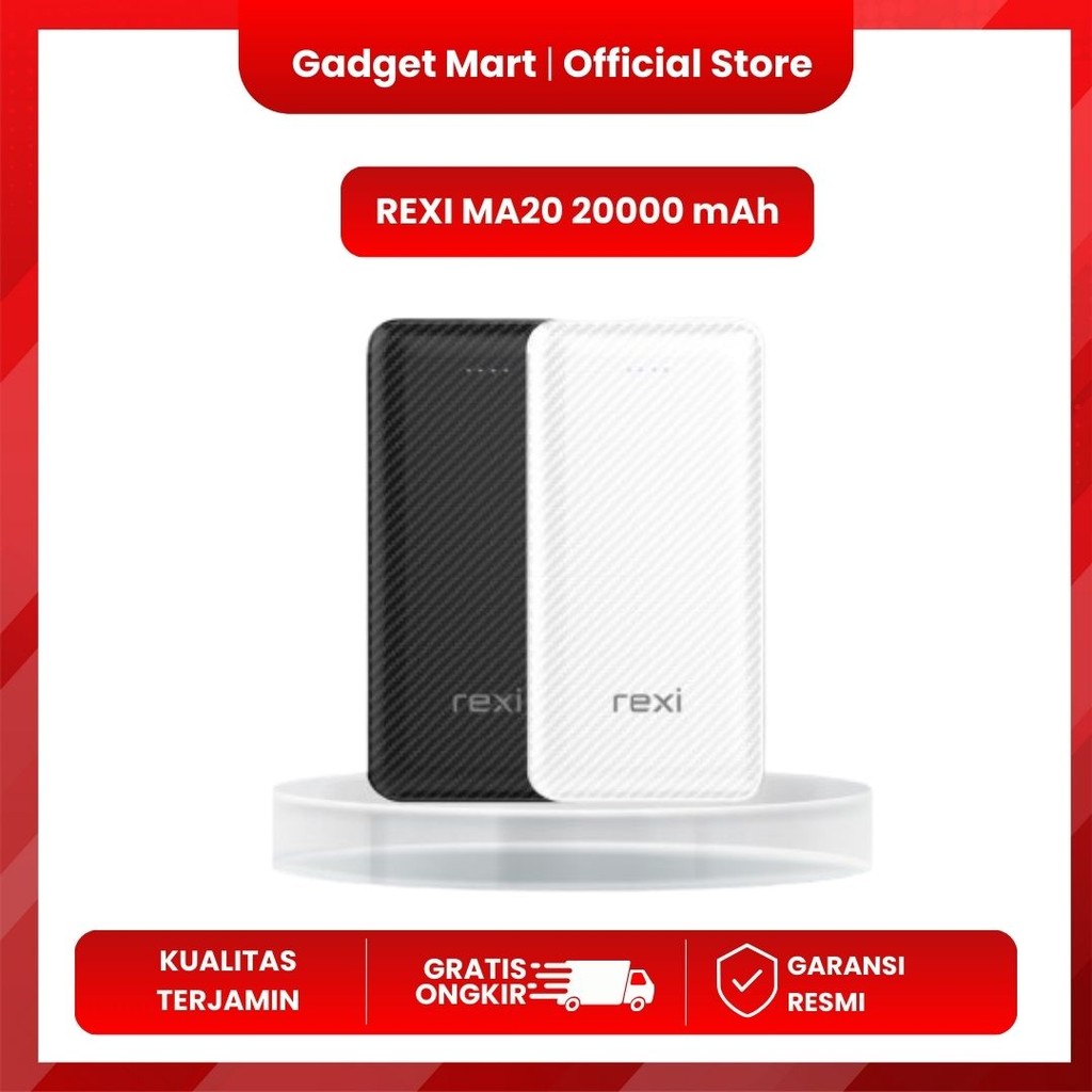 Rexi Powerbank 20.000 mAh MA20