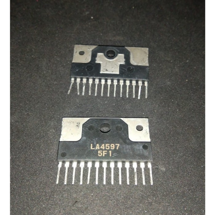 GS99 IC LA4597 2-Channel Power Amp Utk Radio Kaset Recorder