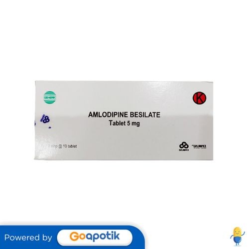 Amlodipine Erlimpex 5 Mg Box 30 Tablet