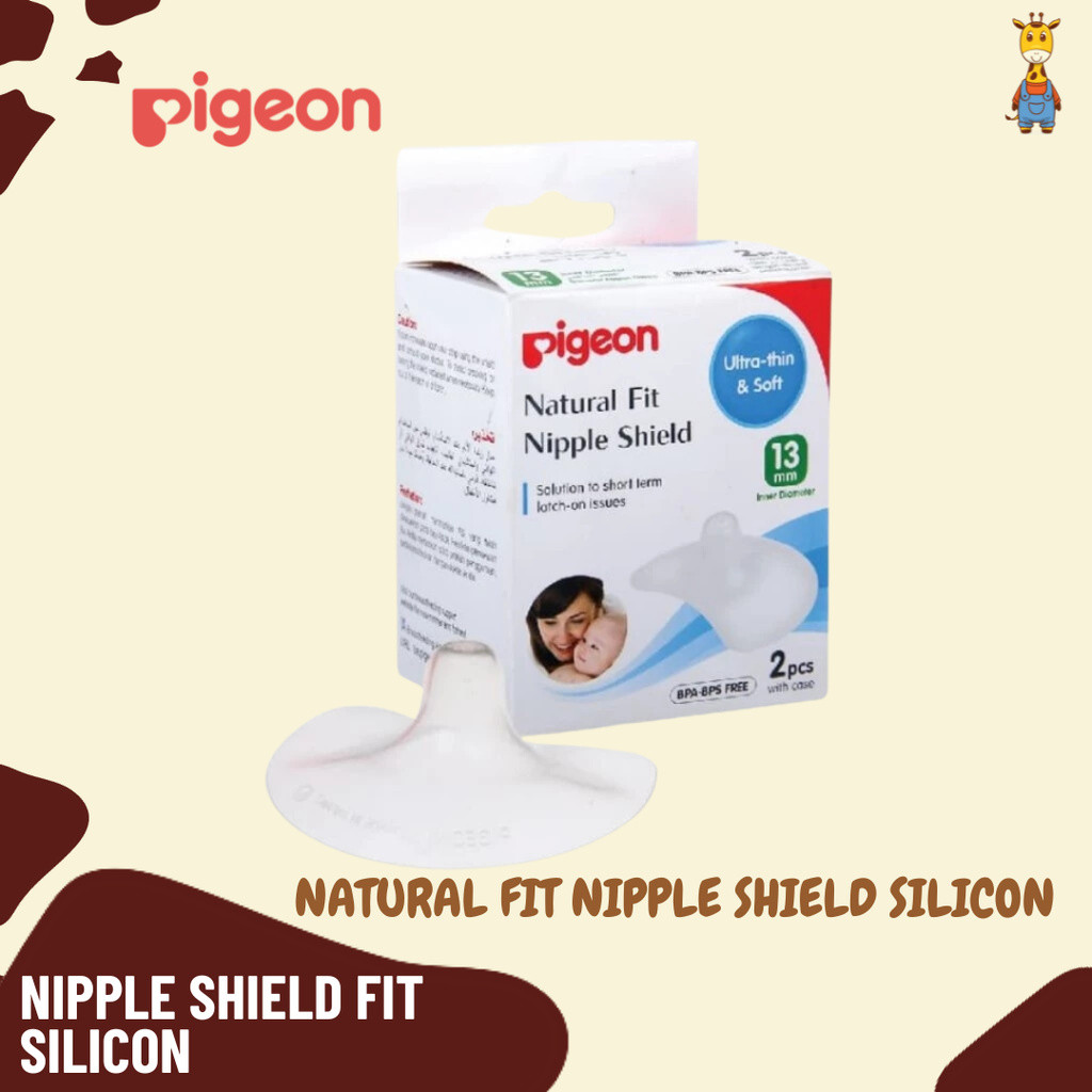Pigeon Nipple Shield Fit Silicon - Pelindung Payudara