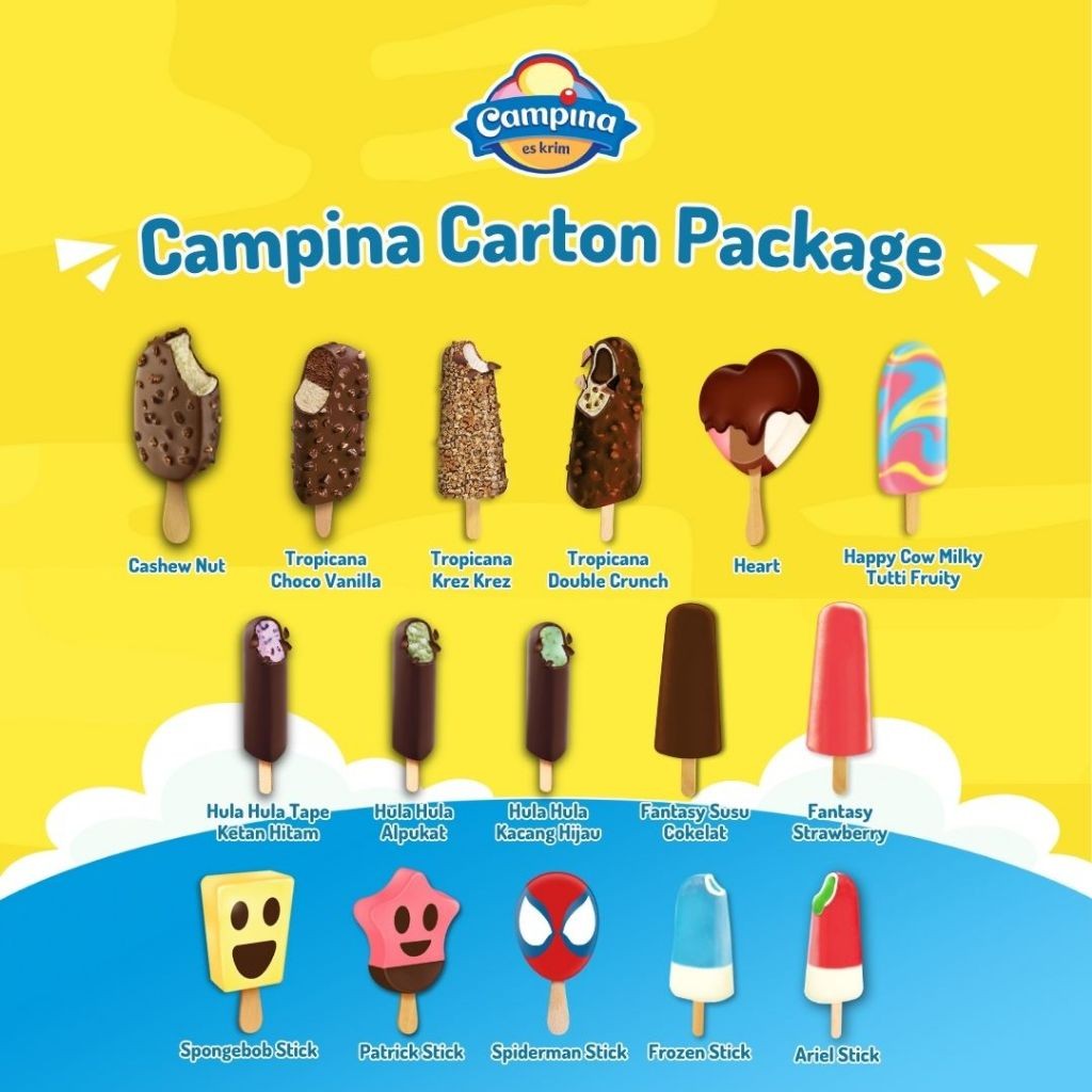 

Campina Carton Package 2 - Es Krim