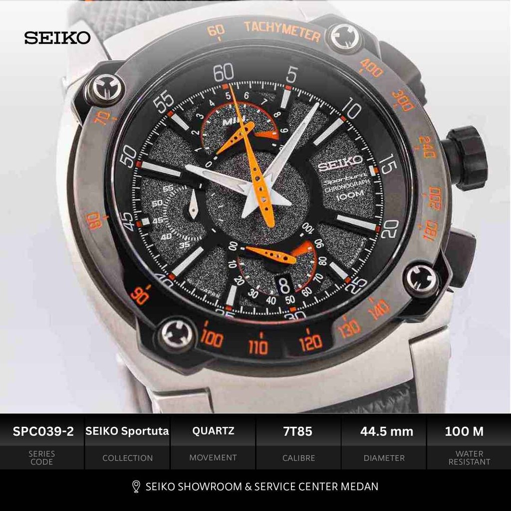 SEIKO Showroom Medan - Seiko Sportura Chronograph SPC039-2