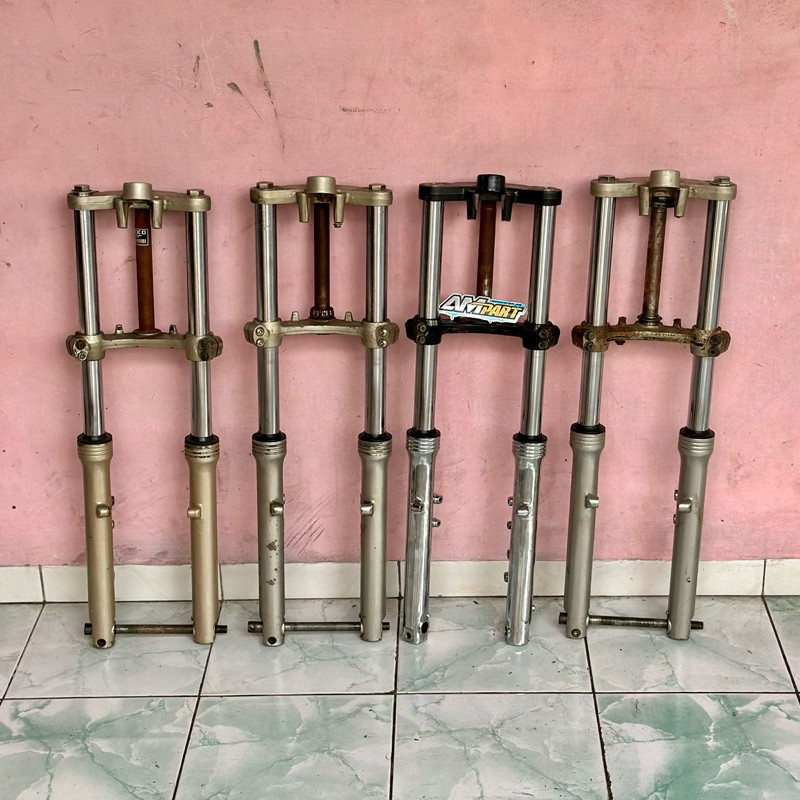 SHOCK SKOK DEPAN NINJA RR NEW ZX ORIGINAL COPOTAN PNP HONDA CB GL MP