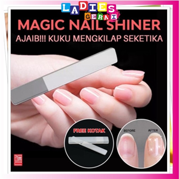 Kikir Pengkilap Kuku / Kikir Kuku Manicure Pedicure Kikir Kuku Kaca