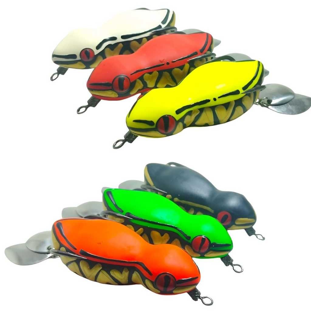 SOFT FROG BABON ARJUNA LURE MODEL BEBEK UKURAN 6CM
