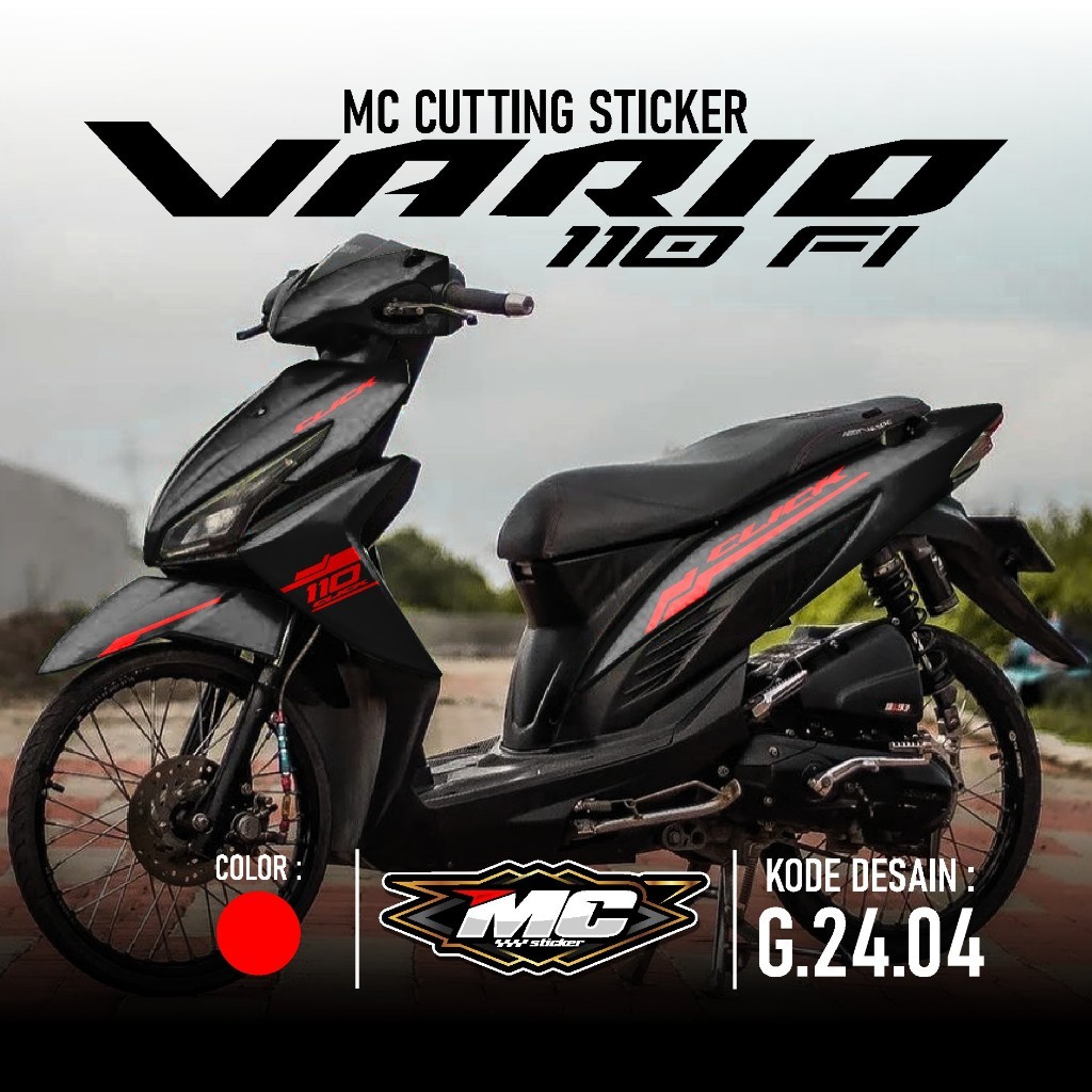 Cutting Sticker Vario 110 FI Motif 11