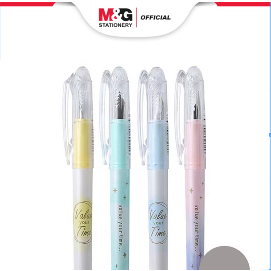

M&G Economic Fountain Pen-Ink absorption colorful Pena Fountain