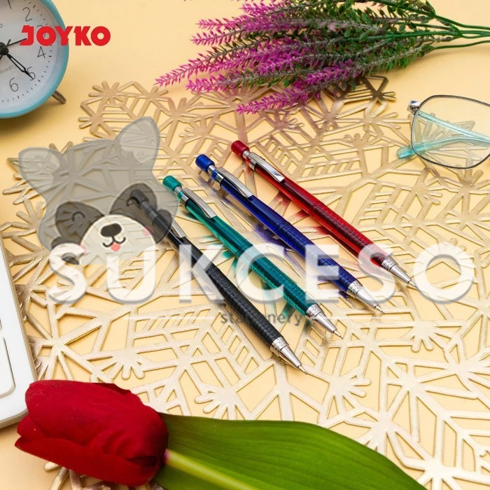 

JOYKO Mechanical Pencil MP-07B Metal Clip 0.5mm SATUAN Pensil Mekanik Murah