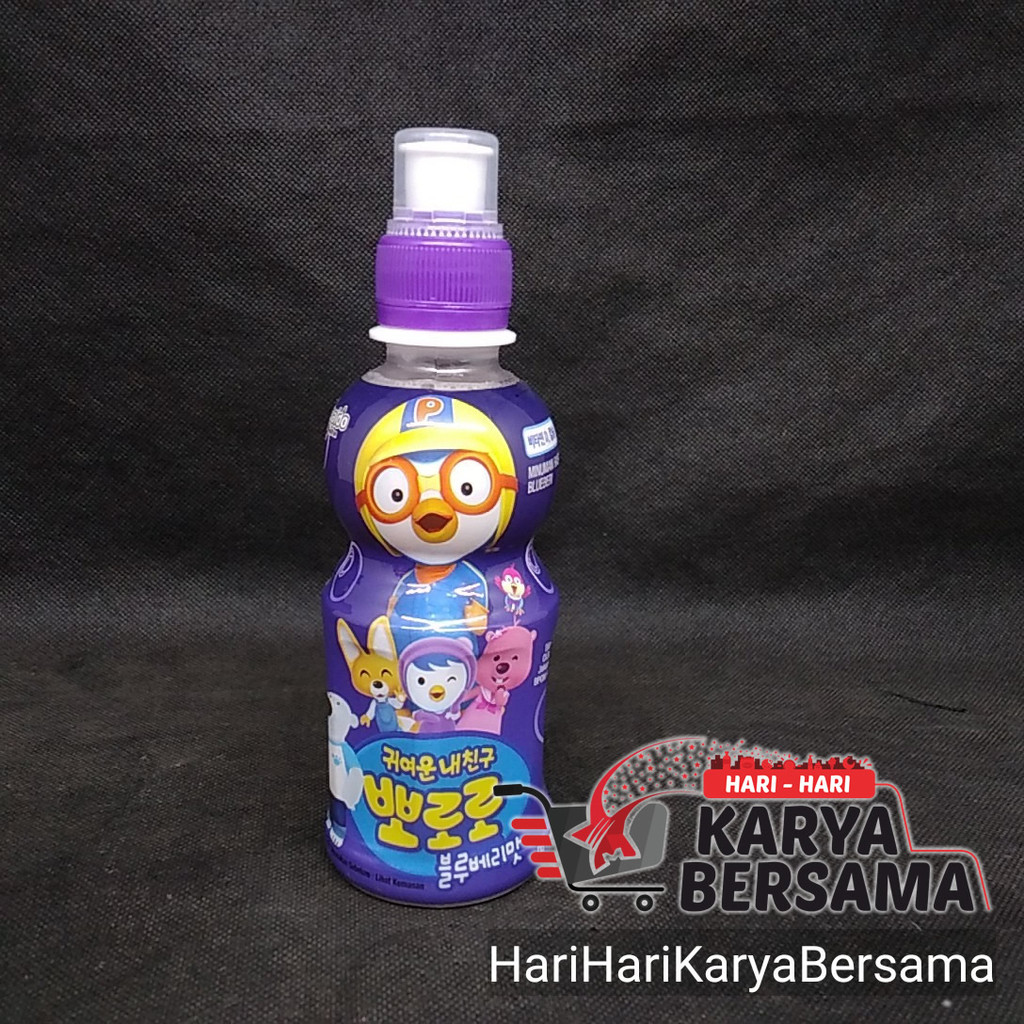 

MINUMAN RINGAN PALDO PORORO BLUEBERRY BOTOL 235ML