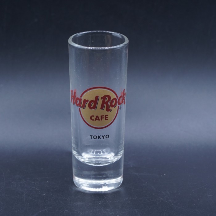 Hard Rock Cafe Tokyo Japan Classic Logo Shoot Glass Gelas Hardrock Original Merchandise Oleh Oleh Ko