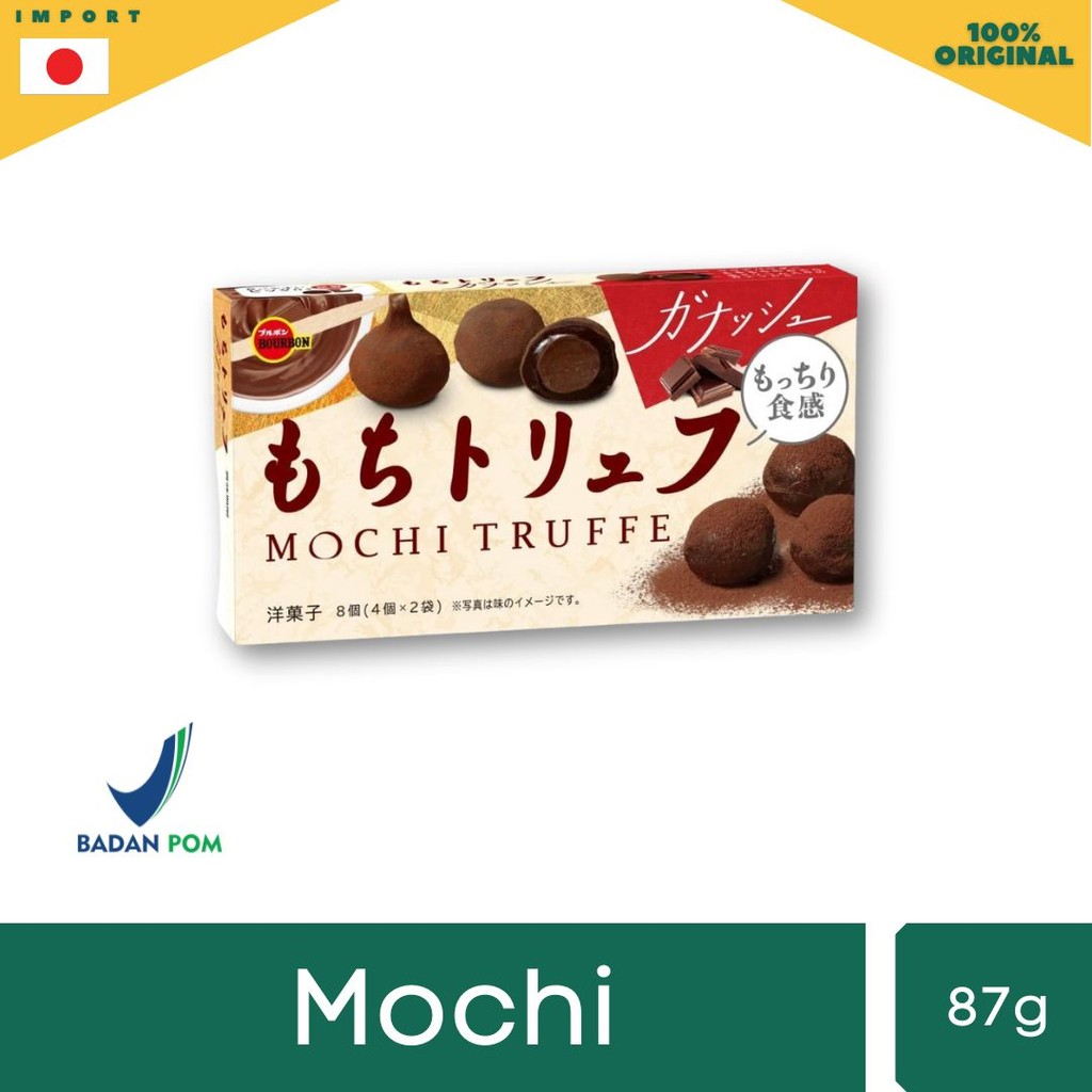 

Bourbon Mochi Truffle - Mochi Chocolate khas Jepang