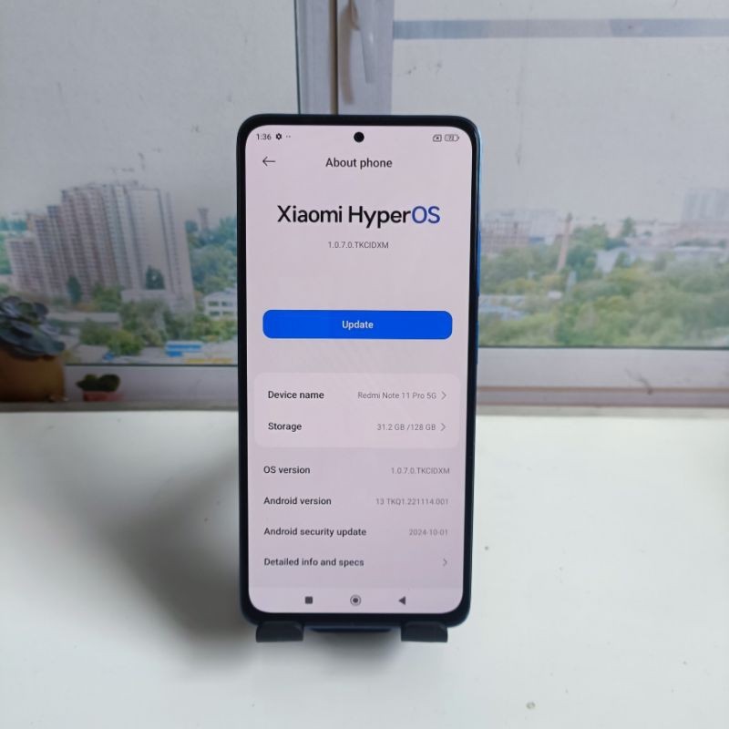 Xiaomi Redmi Note 11 Pro 5G 8/128Gb - Smartphone Bekas Bergaransi