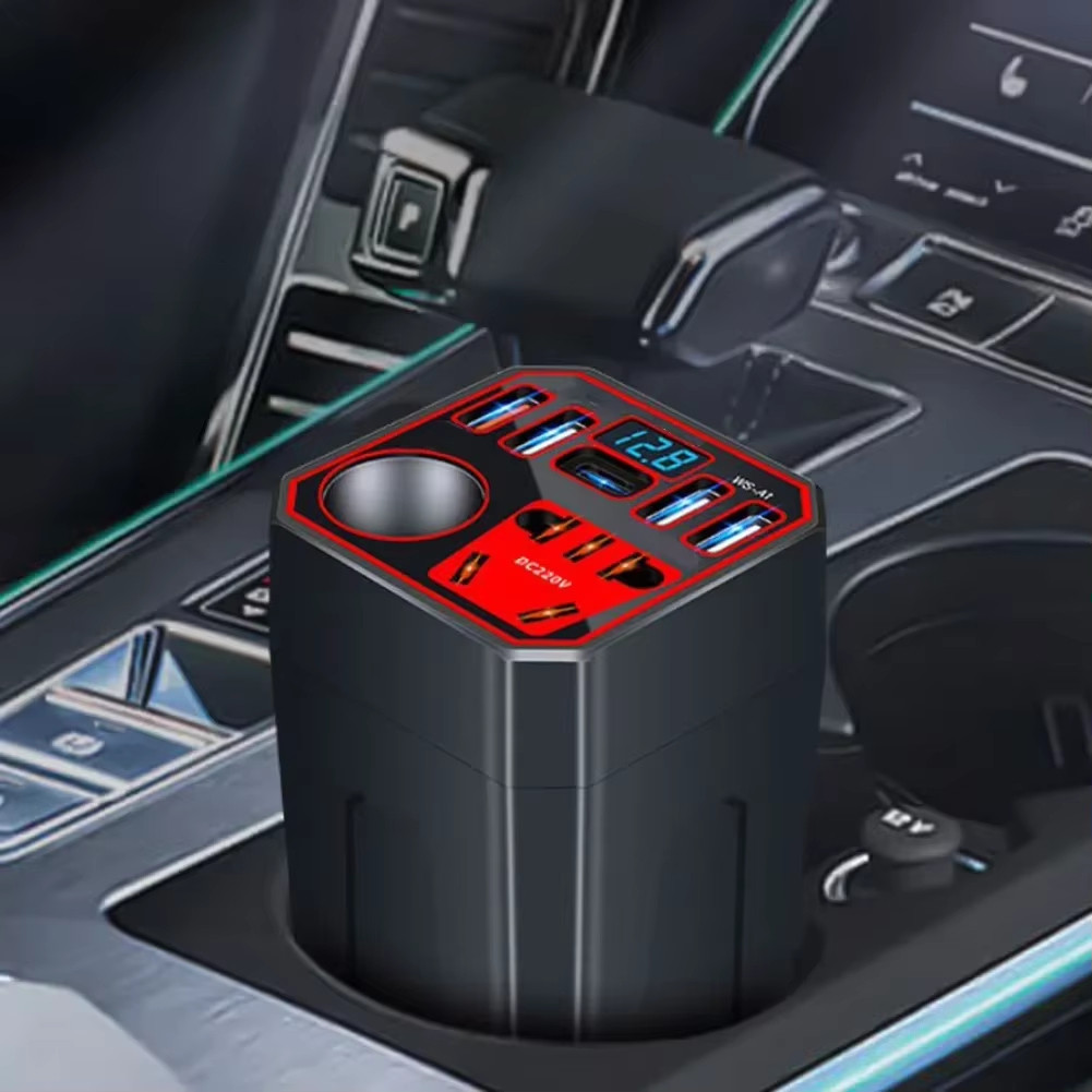 Inverter Mobil Inverter Listrik Mobil Car Power Inverter 200W 12V 24V Inverter 12v Ke 220v 200W