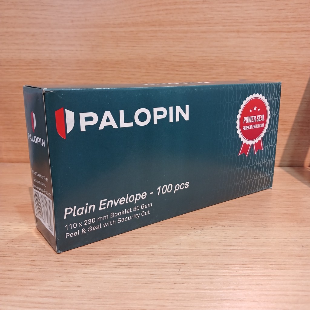 

Palopin | Amplop (Envelopes) 90 80 gsm | 11 x 23 cm | 100 lembar