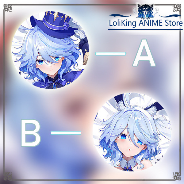 Japanese Anime Genshin Impact Furina De Fontaine Sexy Dakimakura Cozy Otaku Pillow Cover En Gifts