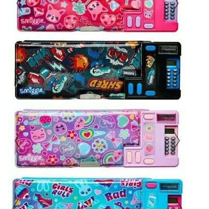 

READY sale!! smiggle original stylin pop out pencil case / kotak pensil