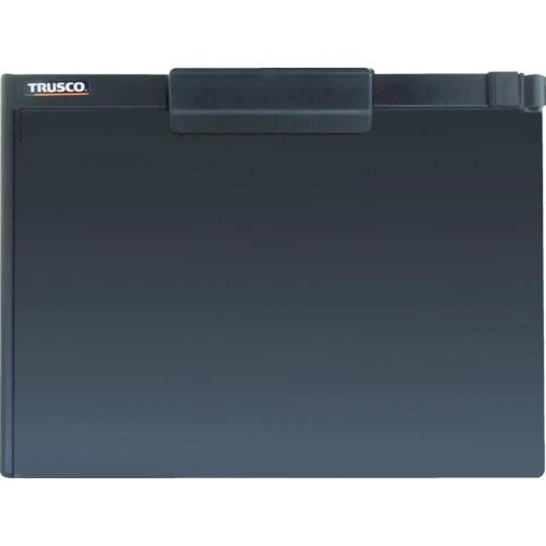 

TRUSCO clipboard with pen holder (with magnet) A4 horizontal black