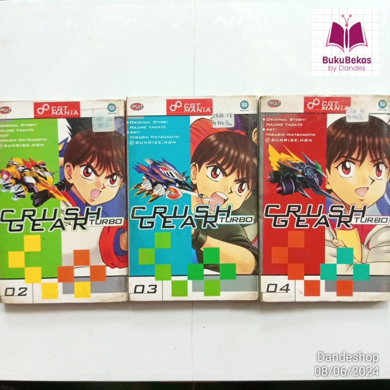 Crush Gear Turbo - Komik Bekas Preloved Original