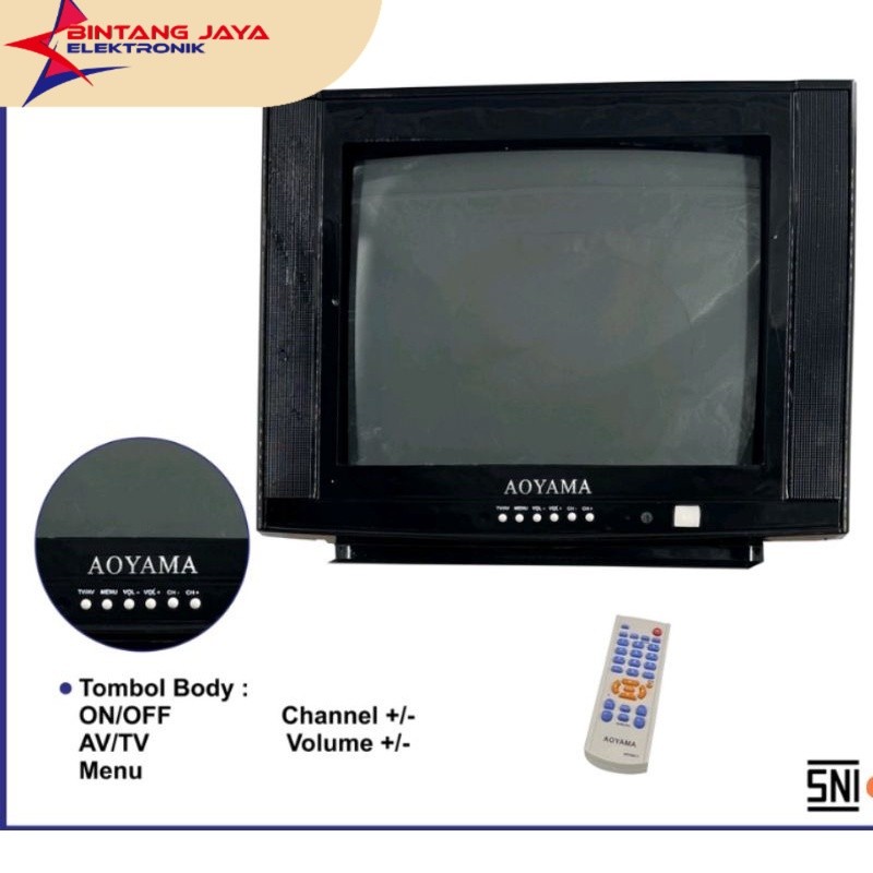 TV tabung Aoyama DIGITAL 14"  / Tv Tabung Digital AOYAMA 14INCH