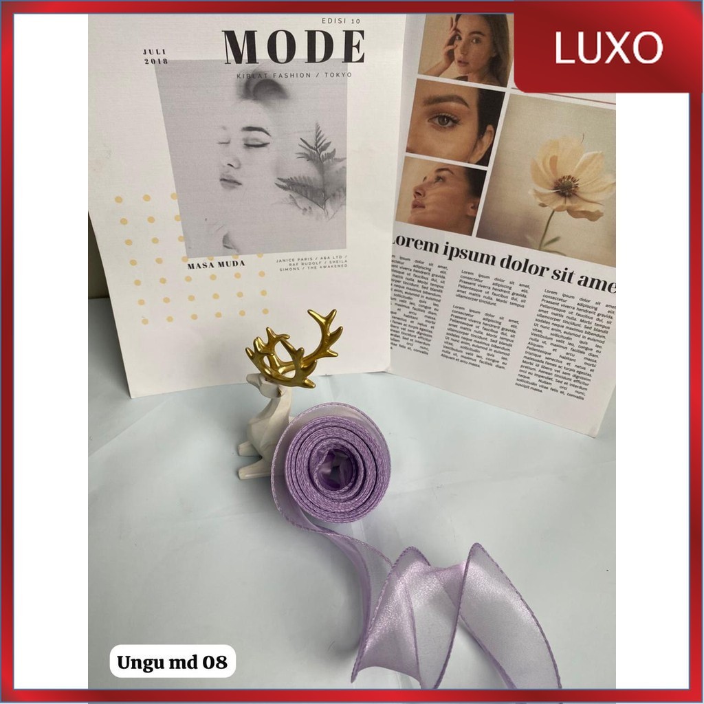 

LUXO - PTA9 SIMPLE Modern Pita Kado 4cm/Pita Dekorasi Buket