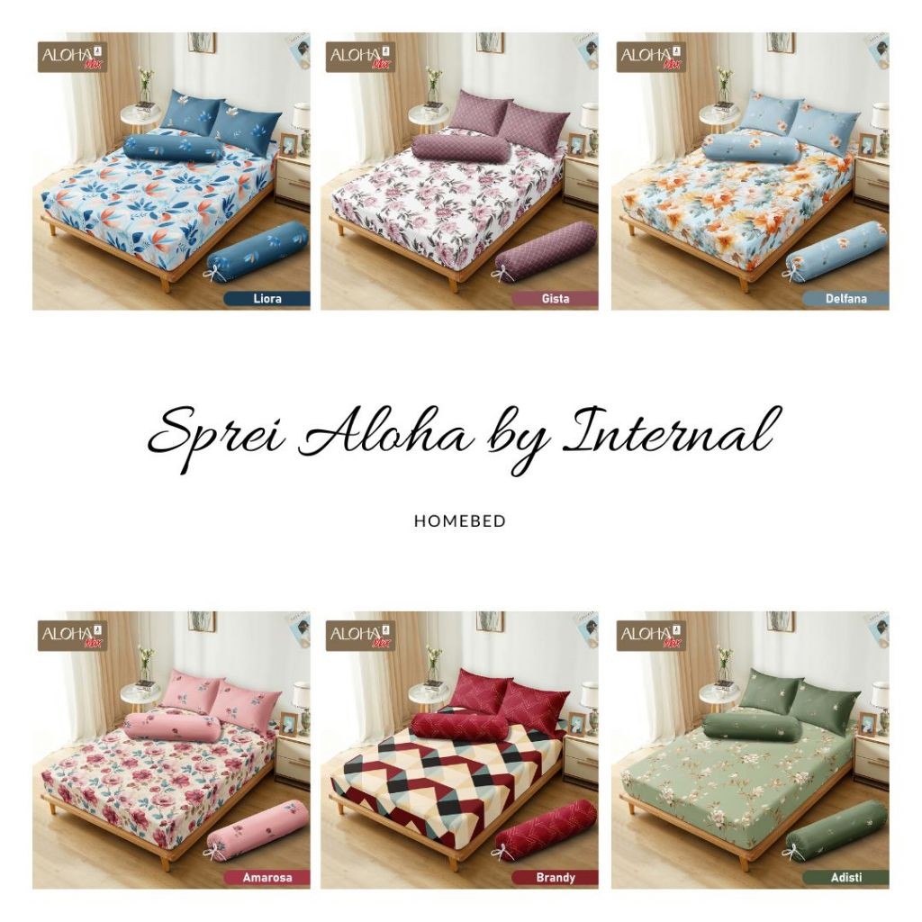

OBRAL SPREI ALOHA KING 180X200 DAN QUEEN 160X200 PRODUKSI PABRIK INTERNAL