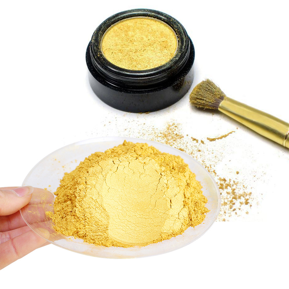 

Gold Powder Paint Pigment Pearl Powder Mineral Mica Powder Acrylic Paint for DIY Dye Colorant Soap Automotive Art Craft Nail Art