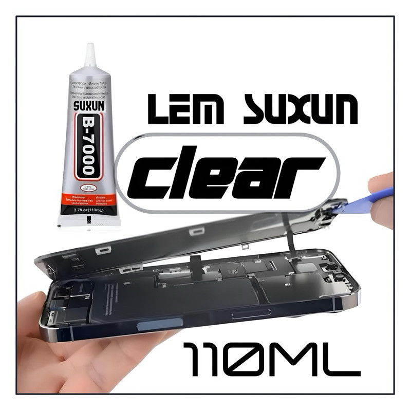 

LEM LCD SUXUN B7000 NEW DESIGN 110ML TRANSPARAN ORIGINAL