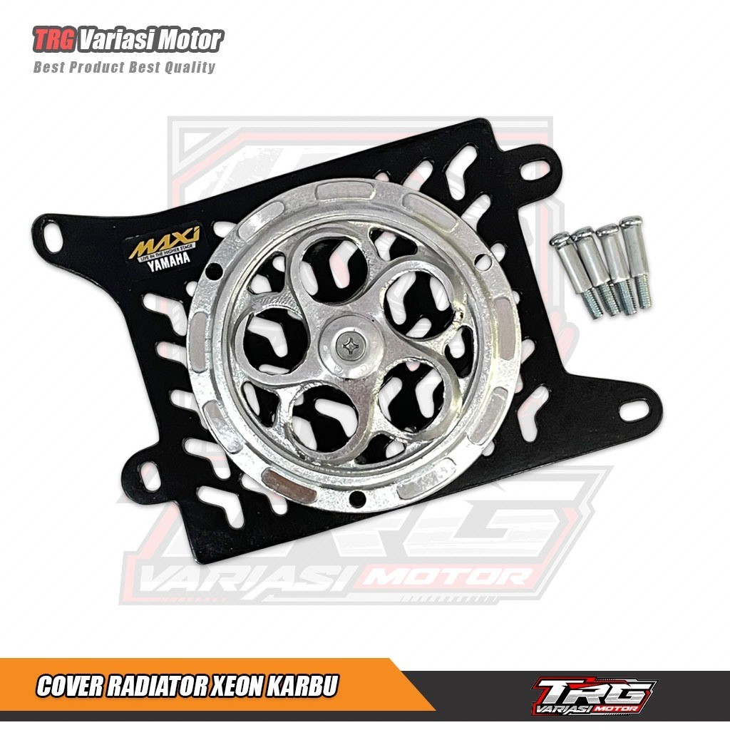 Cover Radiator Xeon Karbu Tutup Radiator Xeon Karbu Set Spinner Bulet