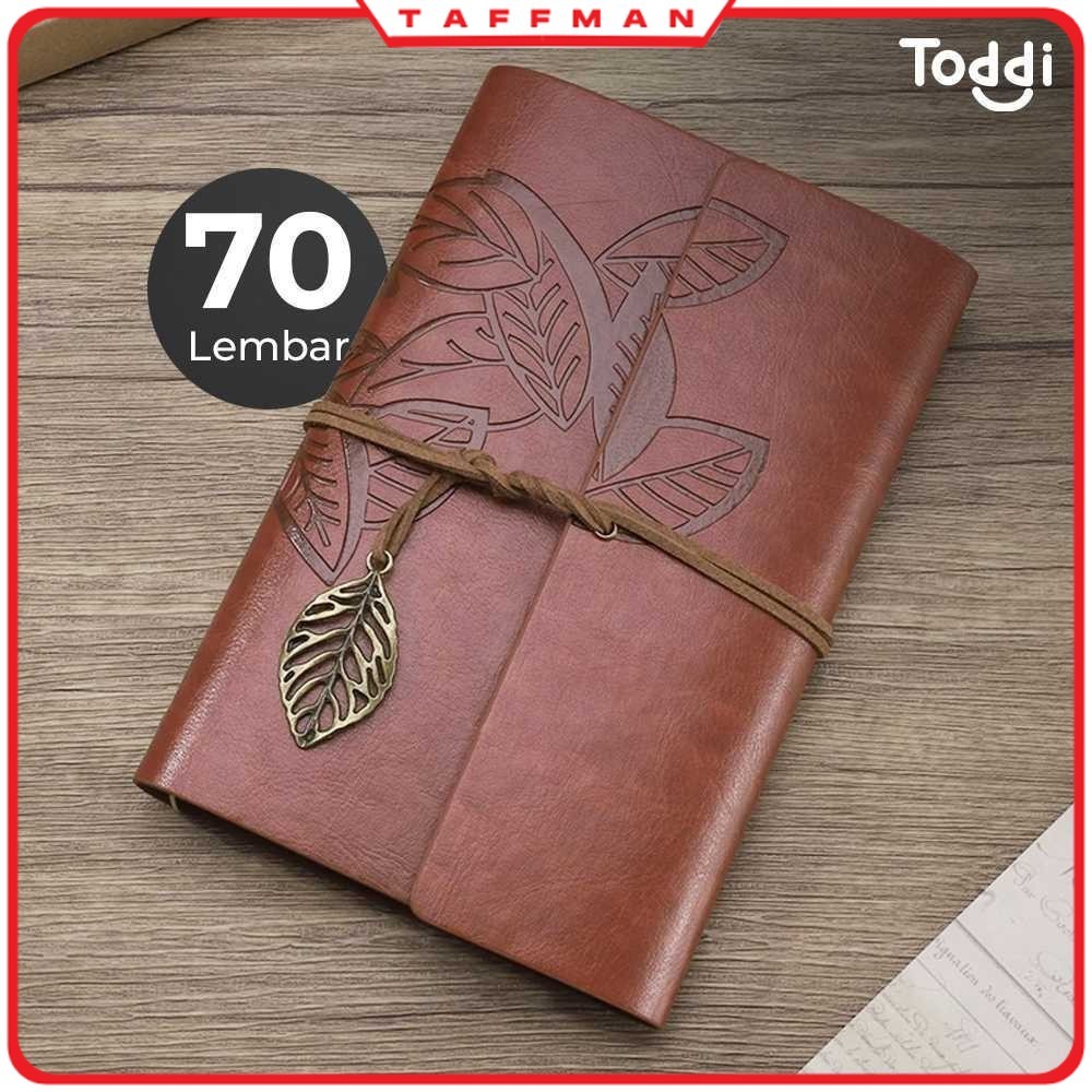 

TM - TODDI Buku Jurnal Leather Diary A6 70GSM 140 Halaman Blank - B-606