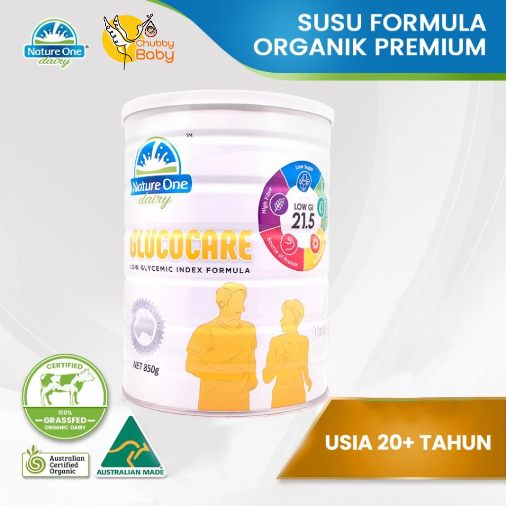 

Nature One Dairy Glucocare Susu Bubuk Dewasa 850gr - Anti Diabetes Rendah Gula