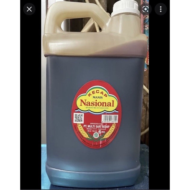 

Kecap Manis Nasional Jerigen (1Jerigen)