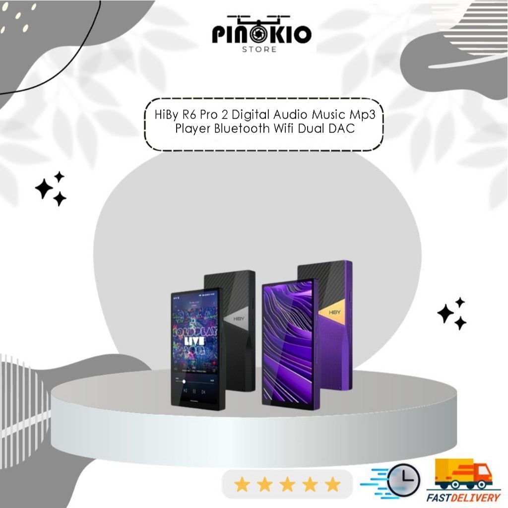 121 HiBy R6 Pro 2 Digital Audio Music Mp3 Player Bluetooth Wifi Dual DAC