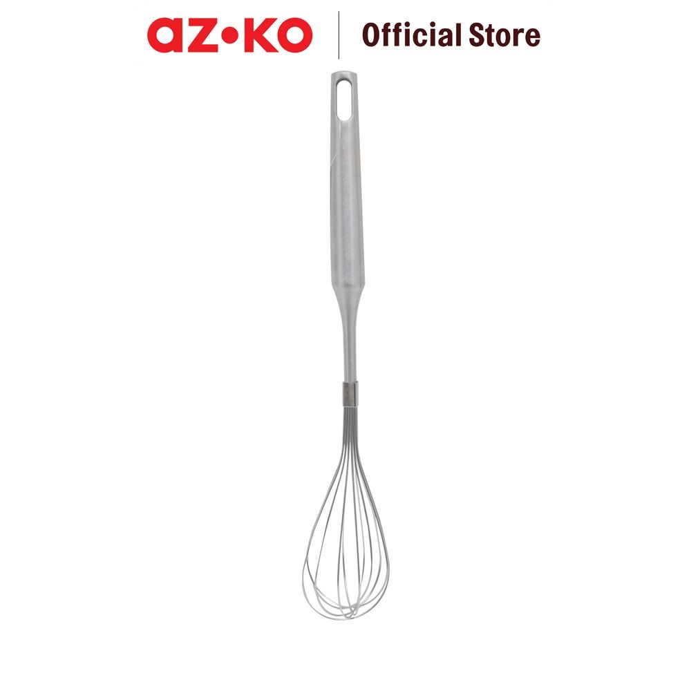 AZKO Culinart Pengocok Adonan Stainless Steel Whisk Kocokan Telur Alat Pengaduk Serbaguna Kitchen To