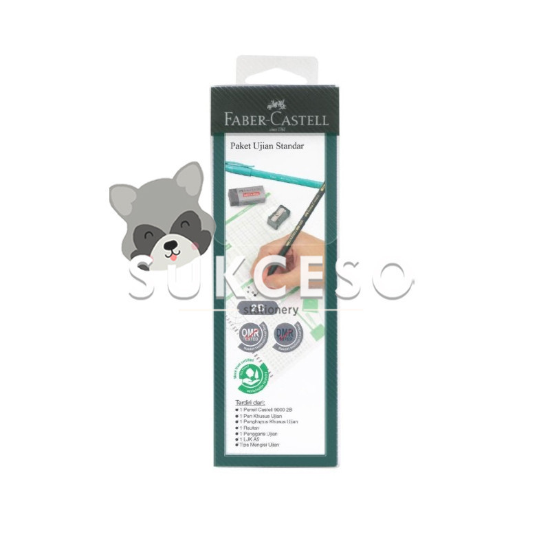 

Faber-Castell Paket Ujian Standar / Paket Ujian Standar