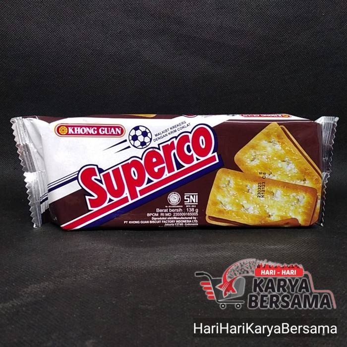 

MAKANAN RINGAN BISKUIT KHONG GUAN SUPERCO 138GR