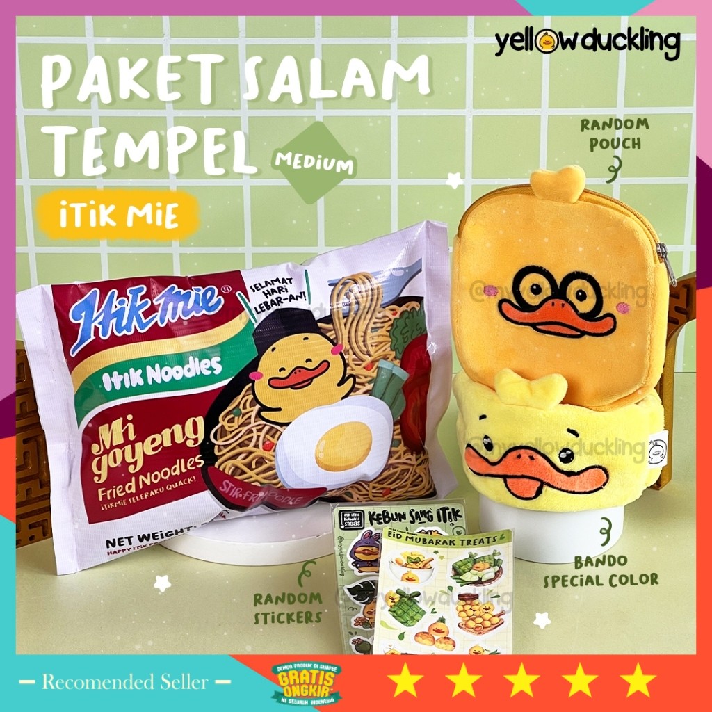 

Kado Hampers Lebaran Kekinian Unik VIral Murah / MYYELLOWDUCKLING HAMPERS LEBARAN - SALAM TEMPEL MEDIUM - CUSTOM HAMPERS RAMADAN - MERCHANDISE LUCU