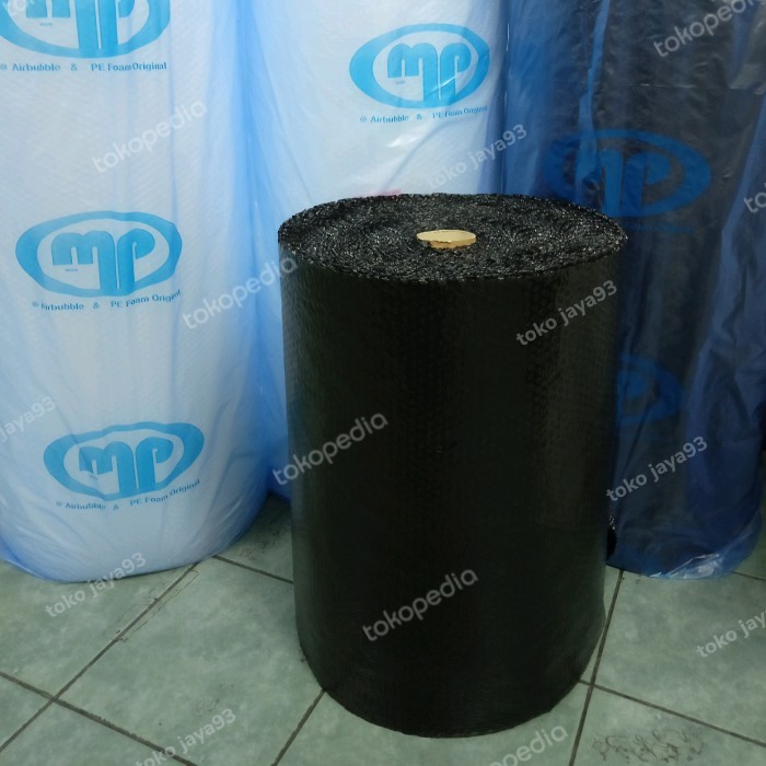 

Bubble Wrap hitam MP ukuran 60 cm x 50m/Buble wrap Mp
