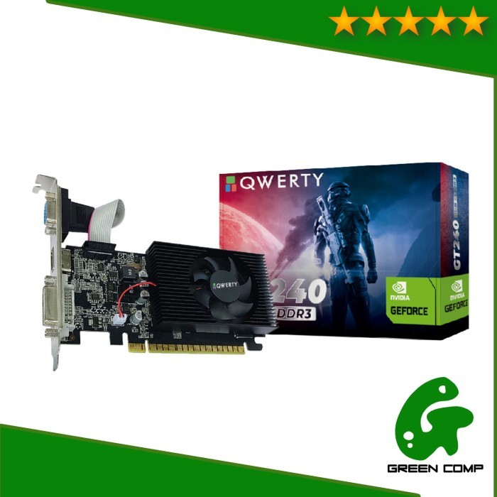 VGA QWERTY GT240 1GB DDR3