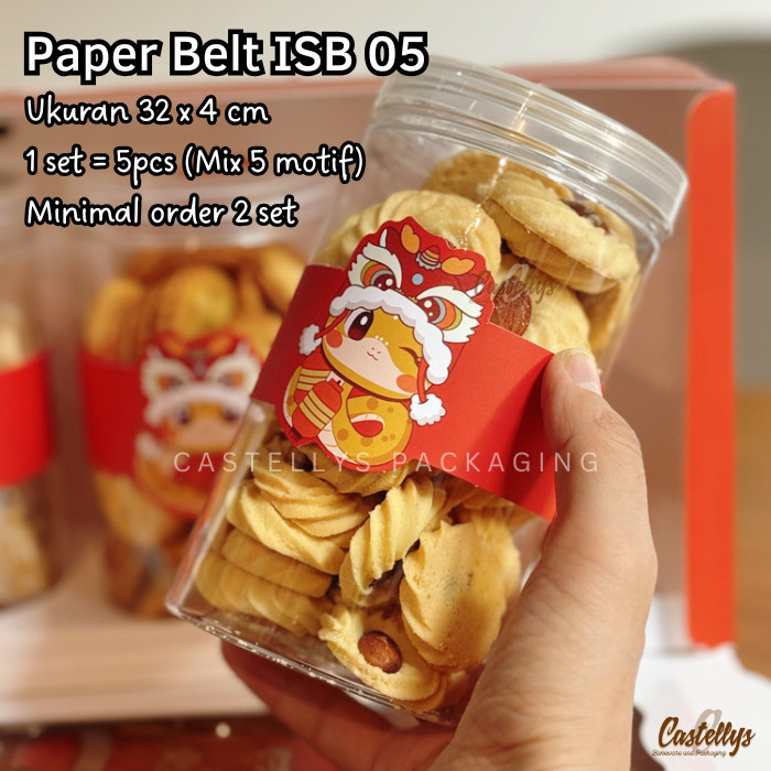 

ISB 05 Sabuk Belt Imlek Ular Snake Hiasan Toples Kue Kering Hampers