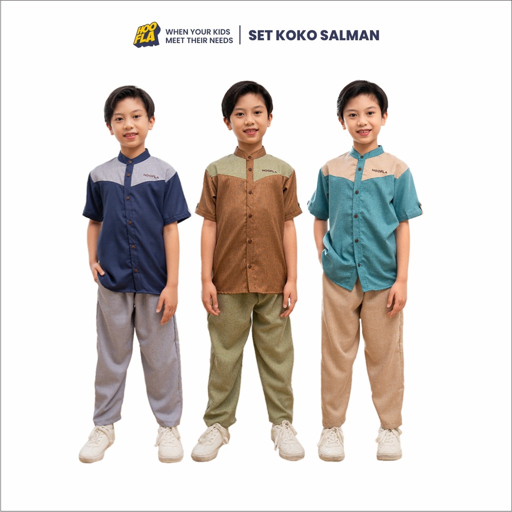 Set Koko Salman Anak Laki Laki