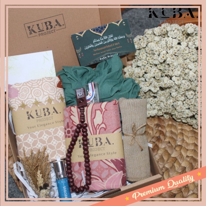 

Parcel LEbaran idul fitri souvenir hampers cantik murah / Hampers Lebaran Ramadhan Hijab Voal + Totebag Gift Box Cewek Kuba - Paket Mewah 2, Blank Card