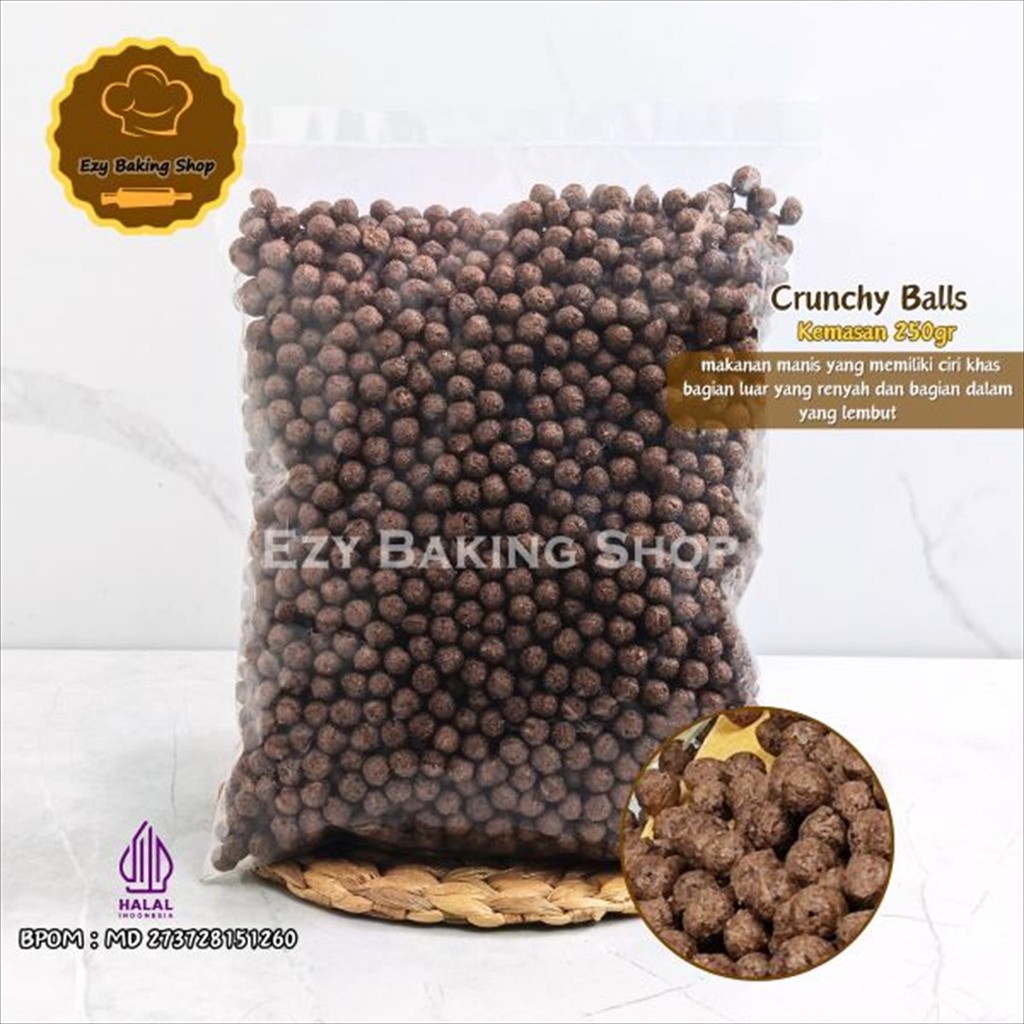 

Goodrich Crunchy Ball 250gr - Sereal Coklat