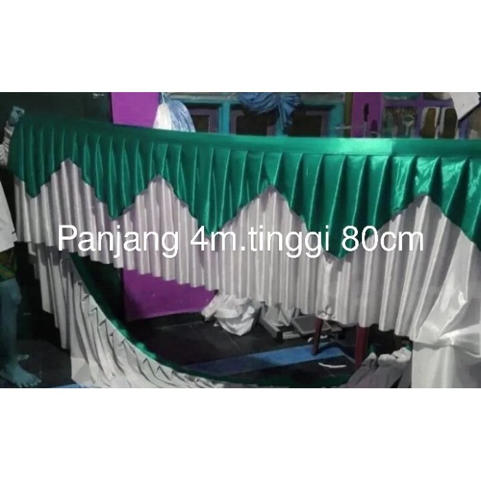 rempel meja prasmanan.p 4m.t 80cm