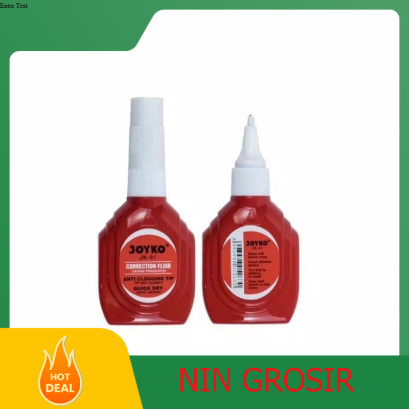 

Tip Ex Cair JOYKO JK-01 —- ISI 1 PCS