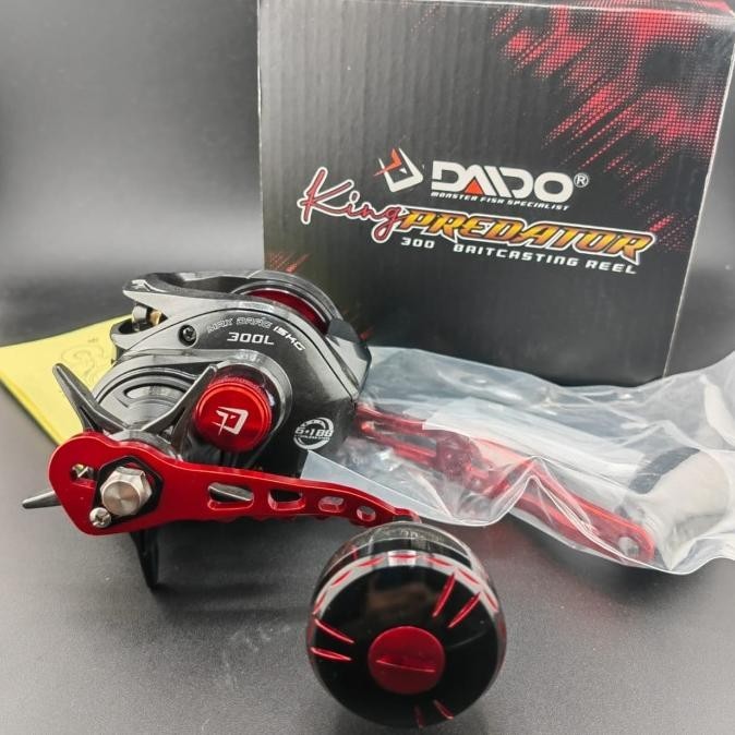 PESTA LIMITED Daido King Predator XL 300L DnD DFT reel BC Jigging Laut - 300L